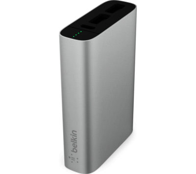 BELKIN MIXIT 6600 Portable Power Bank - Silver BELKIN MIXIT 6600 Portable Power Bank - Silver